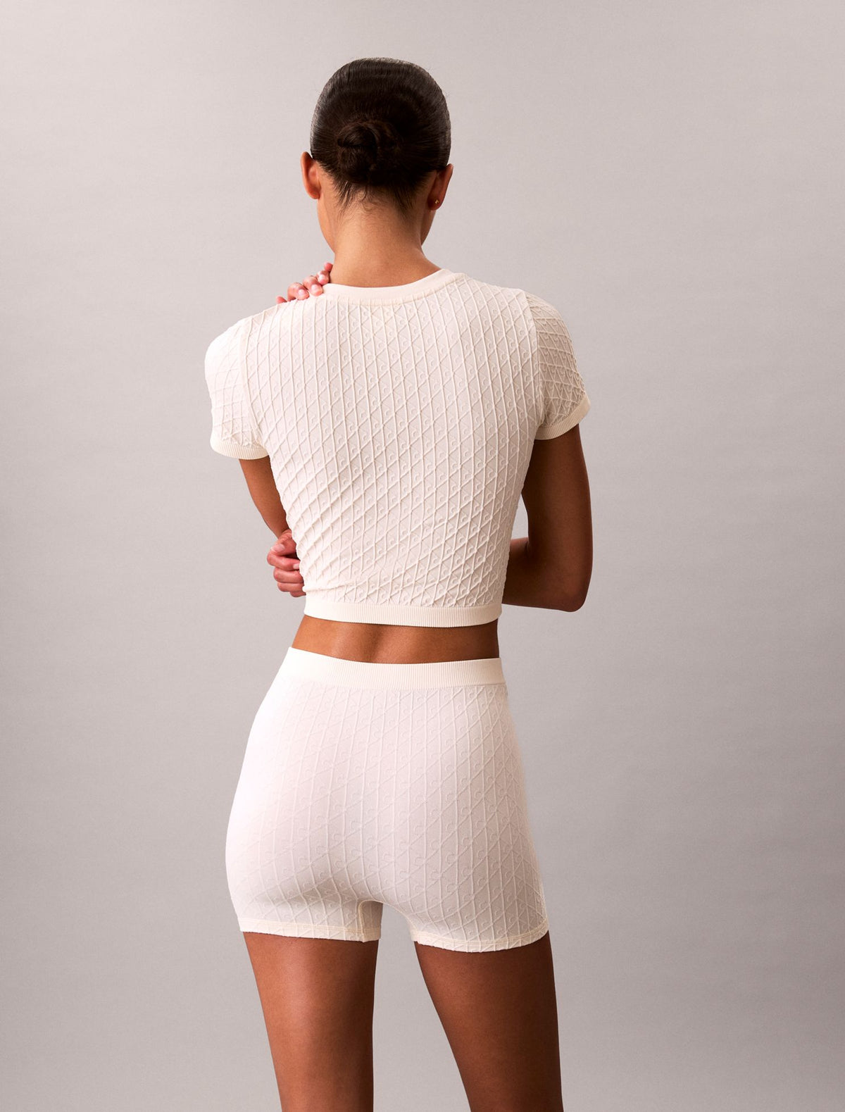 Calvin Klein Rib Emblem Seamless Tee