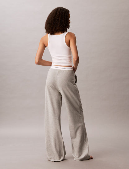 Calvin Klein Logo Cotton Jersey Sleep Pant
