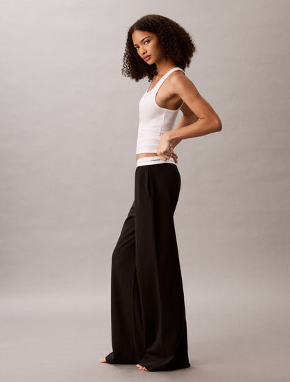 Calvin Klein Logo Cotton Jersey Sleep Pant