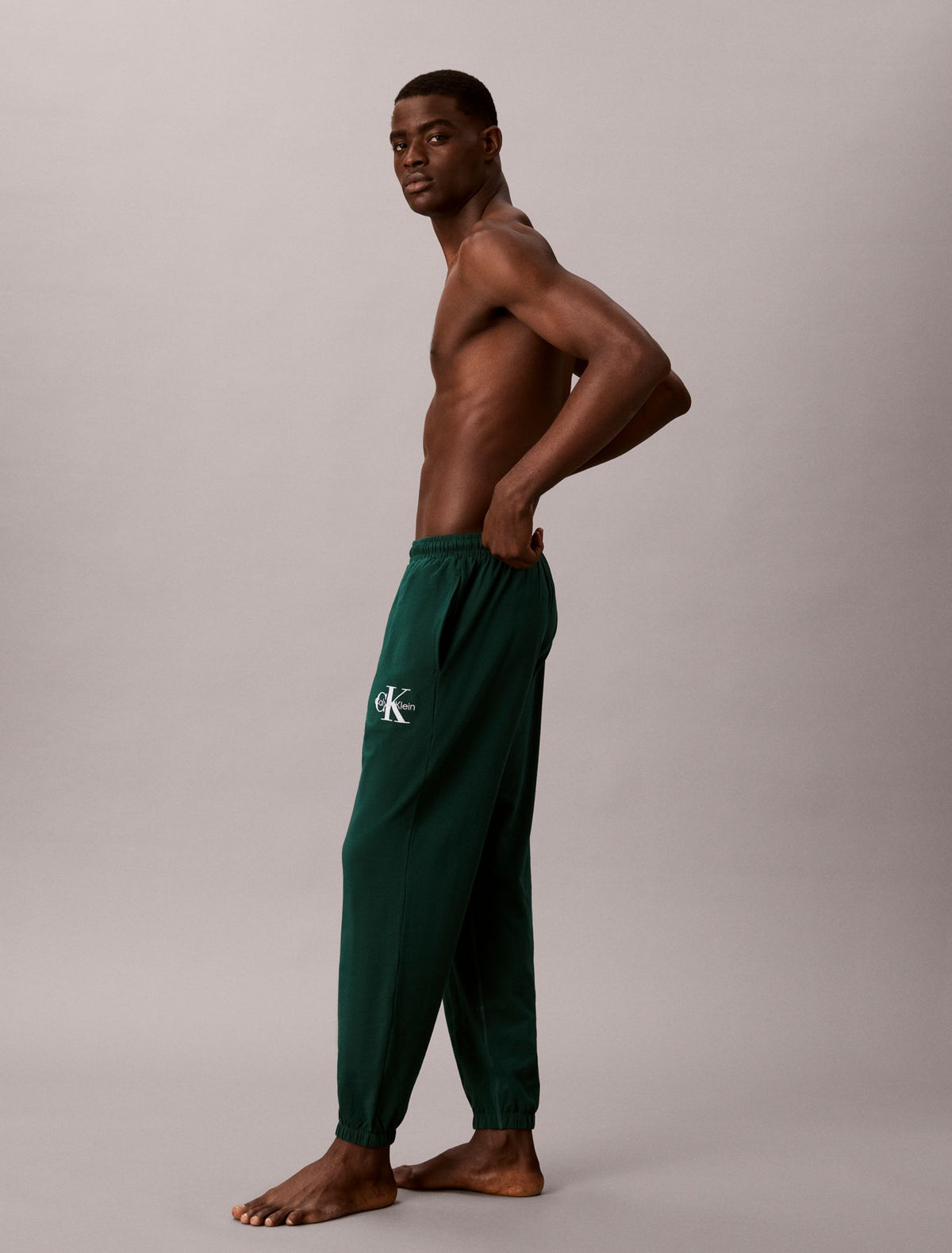Calvin Klein Icon Cotton Stretch Monologo Sleep Joggers