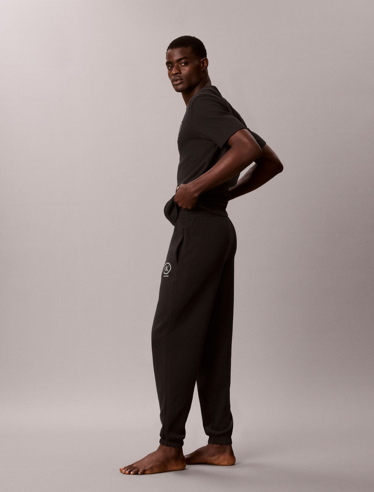 Calvin Klein Brushed Waffle Sleep Tee