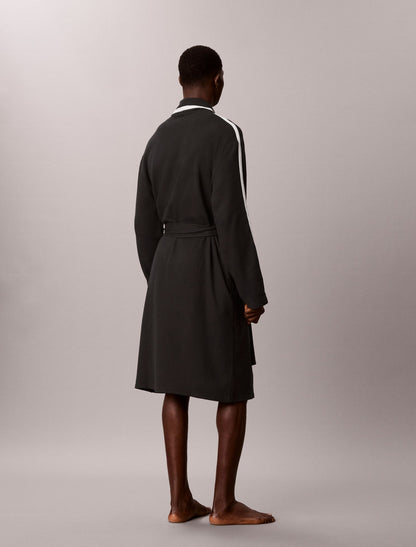 Calvin Klein Brushed Waffle Robe