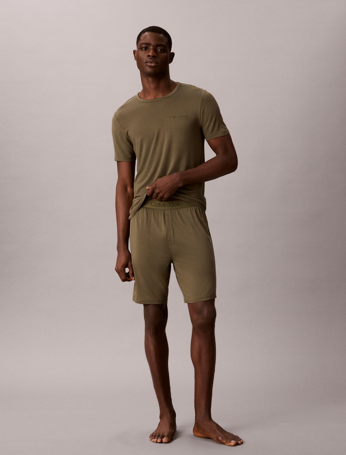 Calvin Klein Ultra Soft Modal Crewneck Sleep T-Shirt