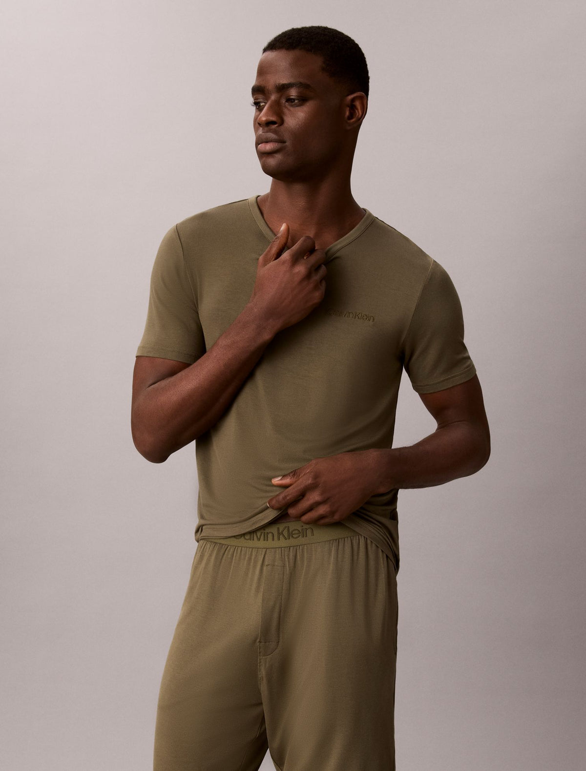 Calvin Klein Ultra Soft Modal Crewneck Sleep T-Shirt