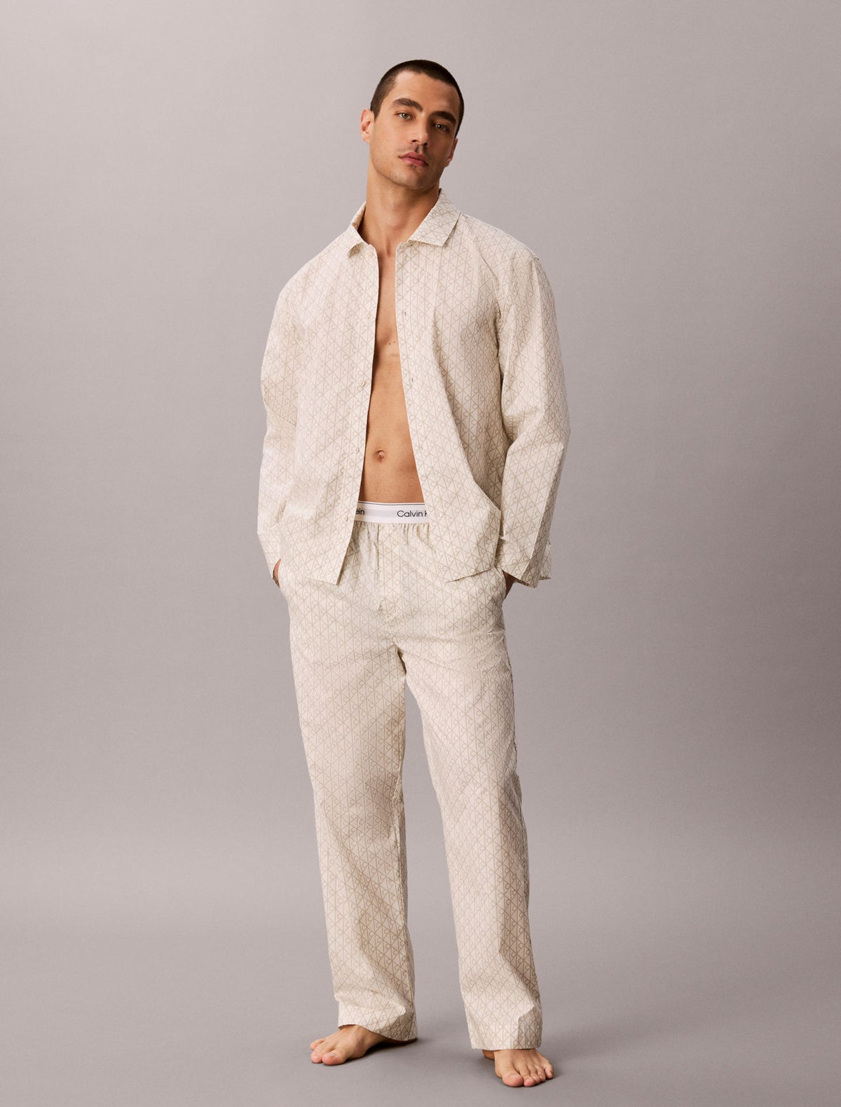 Calvin Klein Cotton Poplin Sleep Pants