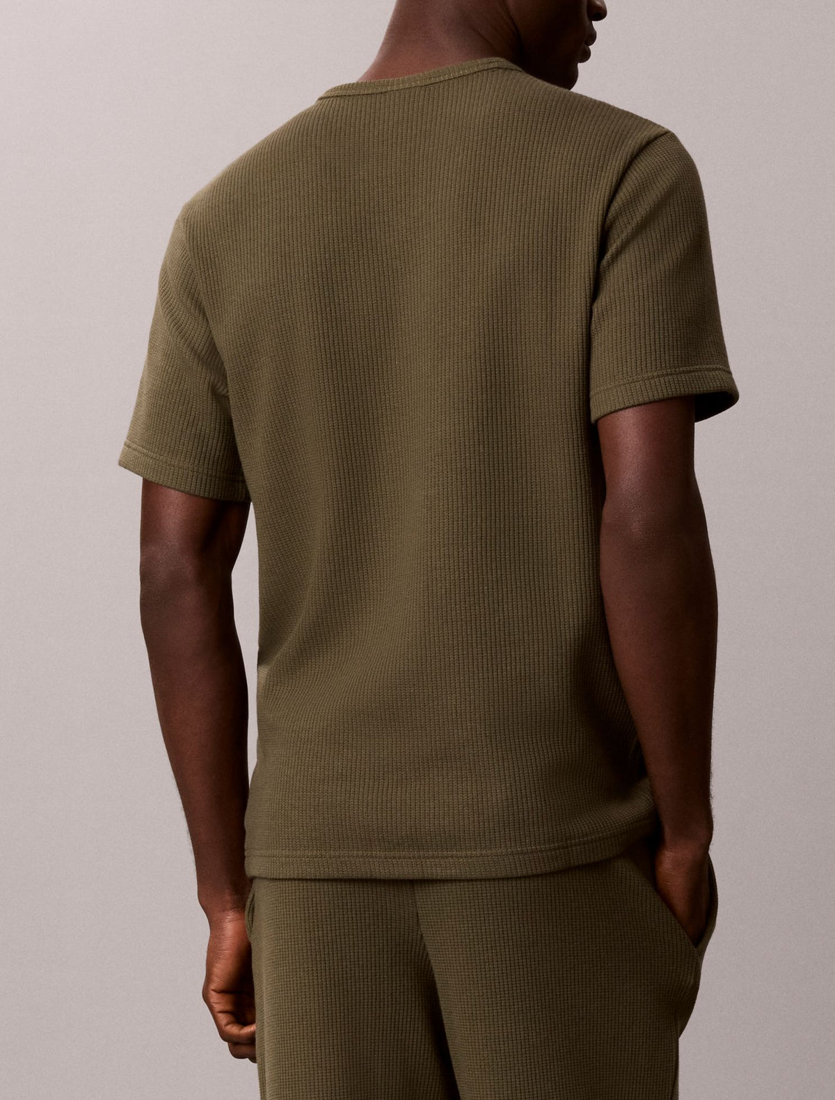 Calvin Klein Brushed Waffle Sleep Tee