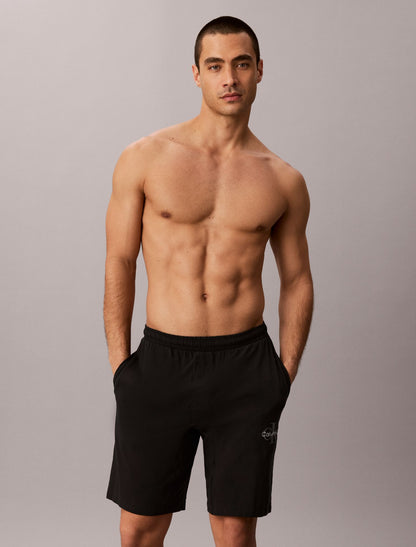Calvin Klein Icon Cotton Stretch Monologo Sleep Shorts