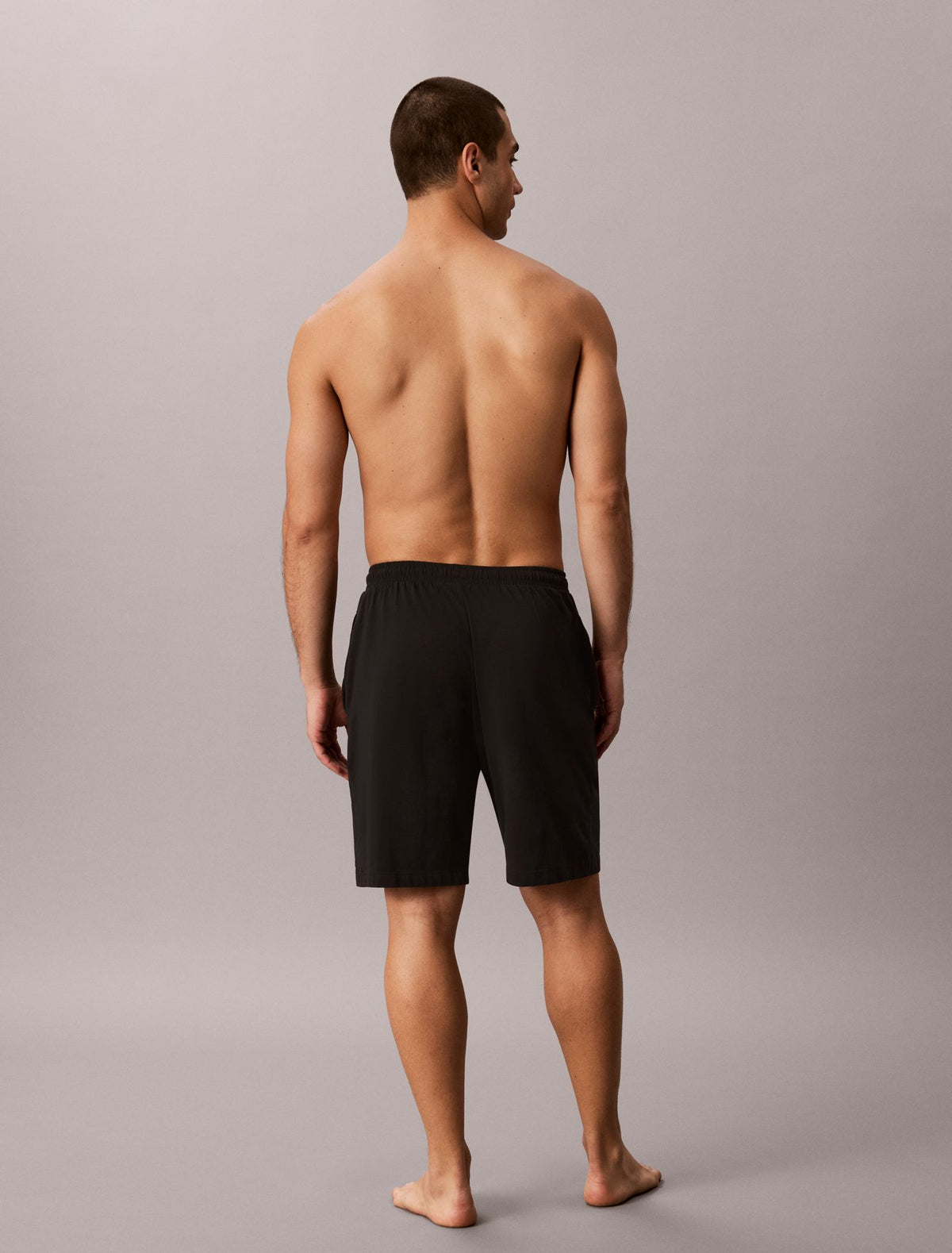 Calvin Klein Icon Cotton Stretch Monologo Sleep Shorts