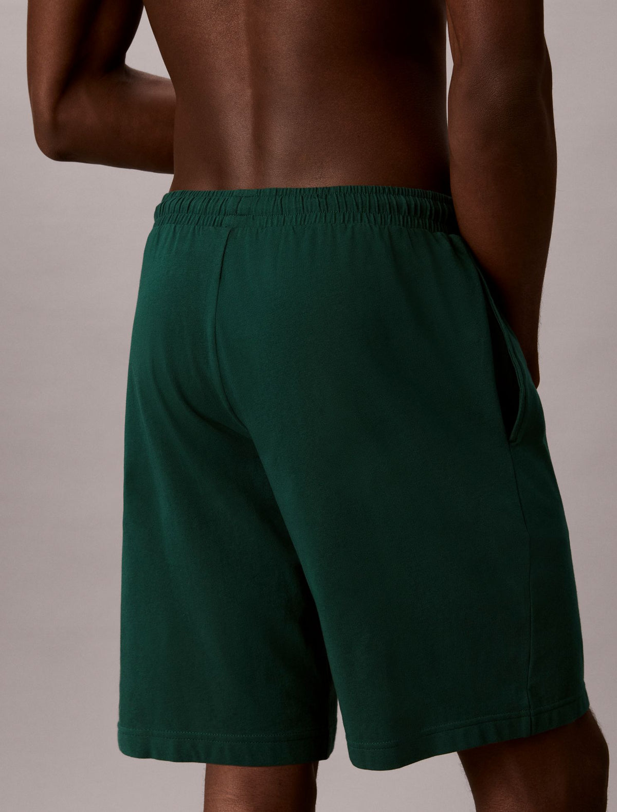 Calvin Klein Icon Cotton Stretch Monologo Sleep Shorts