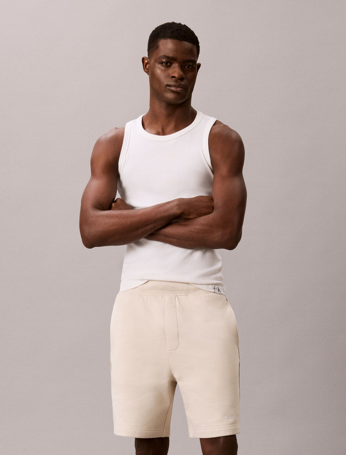 Calvin Klein Tonal Logo Sleep Shorts