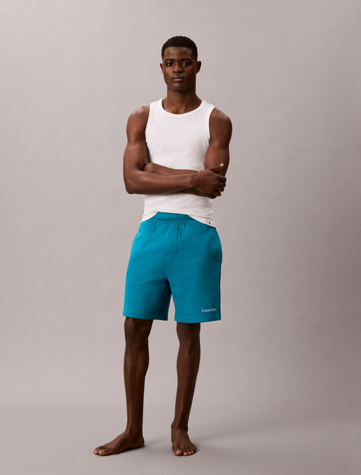 Calvin Klein Tonal Logo Sleep Shorts