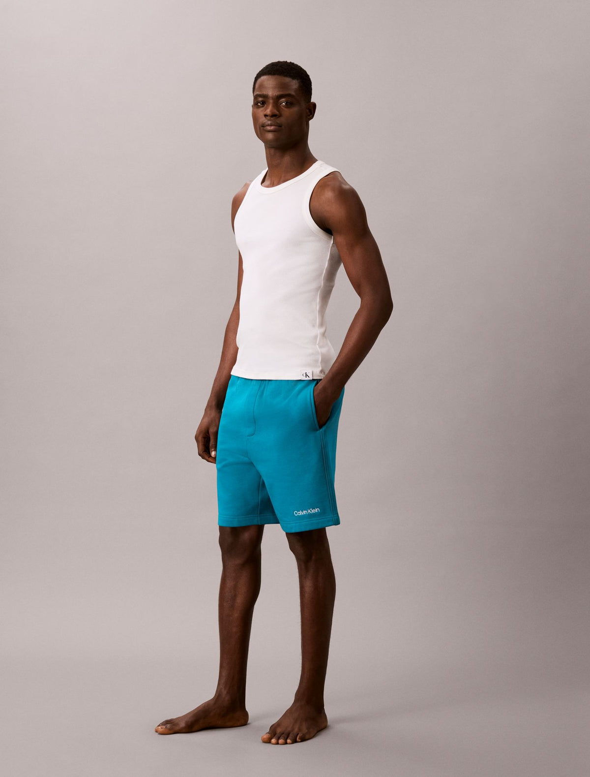 Calvin Klein Tonal Logo Sleep Shorts