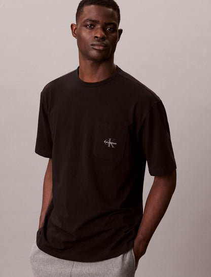 Calvin Klein Icon Cotton Stretch Monologo Sleep Tee