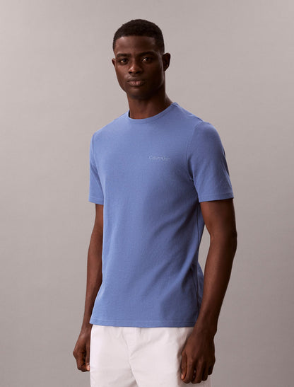 Calvin Klein Pique Crewneck Sleep T-Shirt