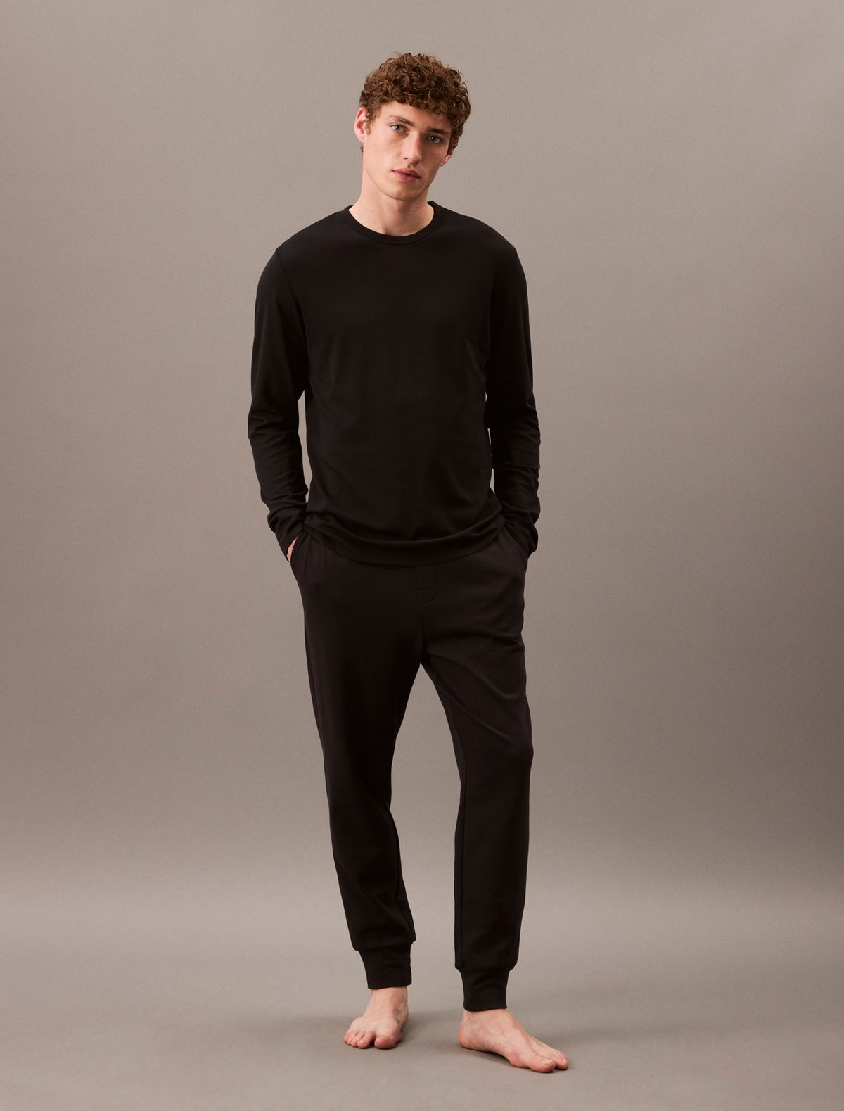 Calvin Klein CK Black Sleep Slim Crewneck T-Shirt
