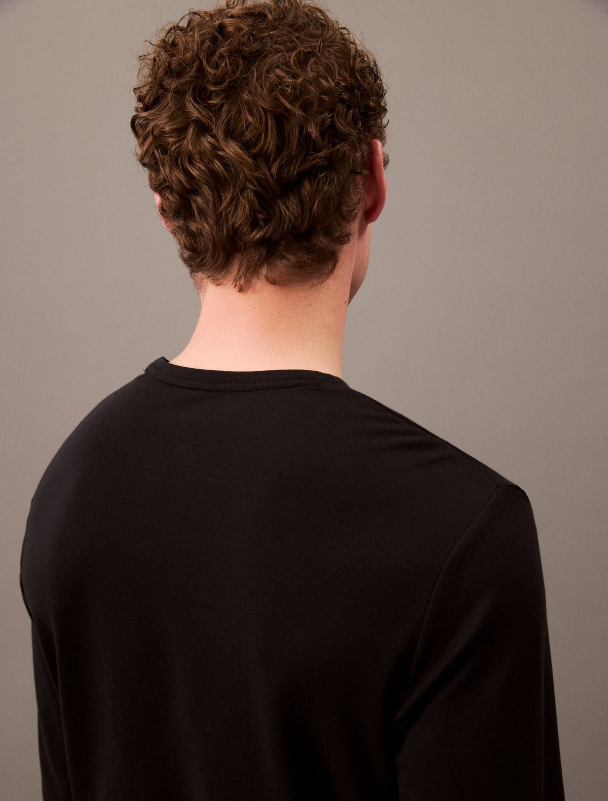 Calvin Klein CK Black Sleep Slim Crewneck T-Shirt