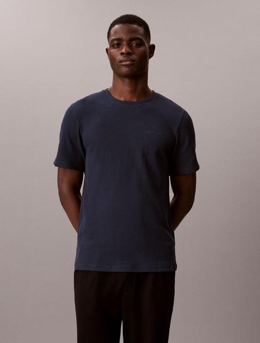 Calvin Klein Waffle Knit Sleep T-Shirt