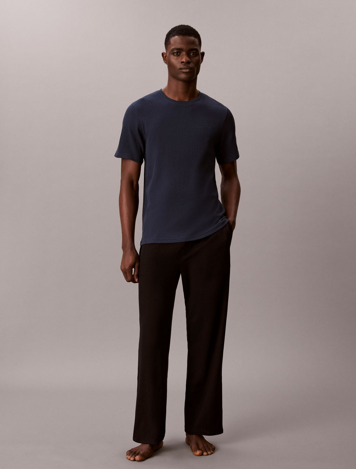 Calvin Klein Waffle Knit Sleep T-Shirt