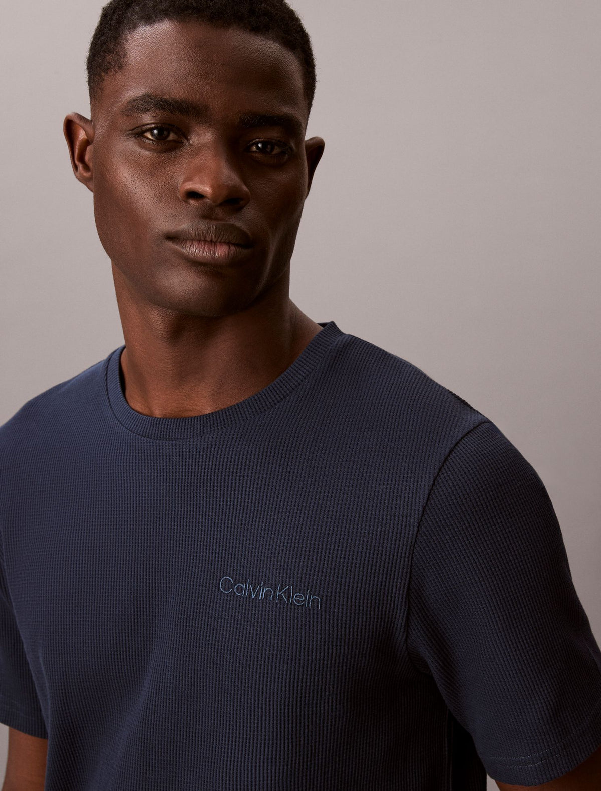 Calvin Klein Waffle Knit Sleep T-Shirt