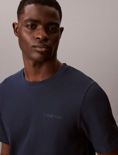Calvin Klein Waffle Knit Sleep T-Shirt