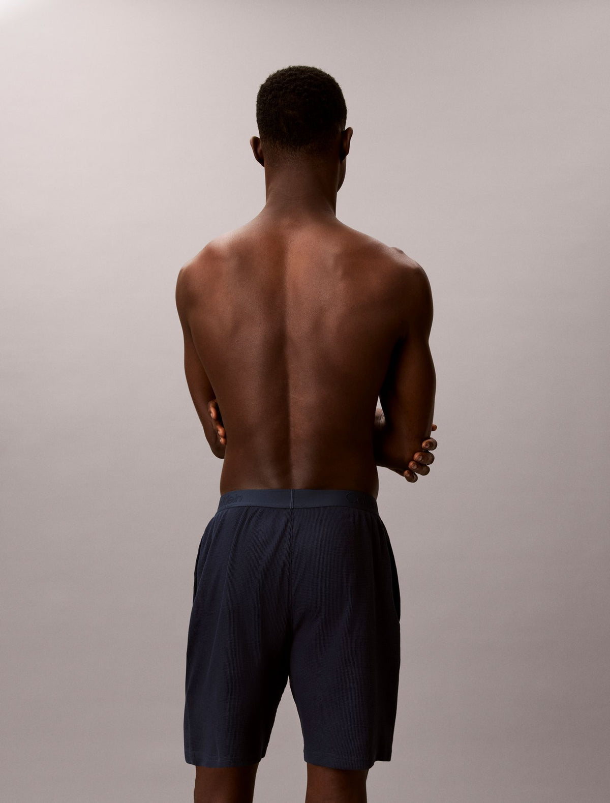 Calvin Klein Waffle Knit Sleep Shorts