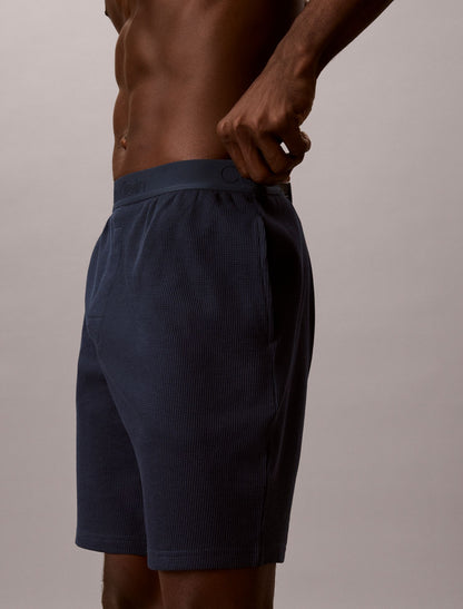 Calvin Klein Waffle Knit Sleep Shorts