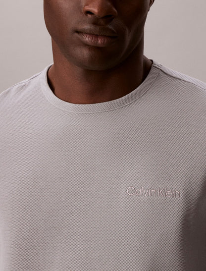 Calvin Klein Pique Crewneck Sleep T-Shirt