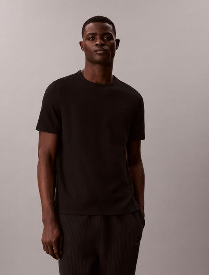 Calvin Klein Pique Crewneck Sleep T-Shirt