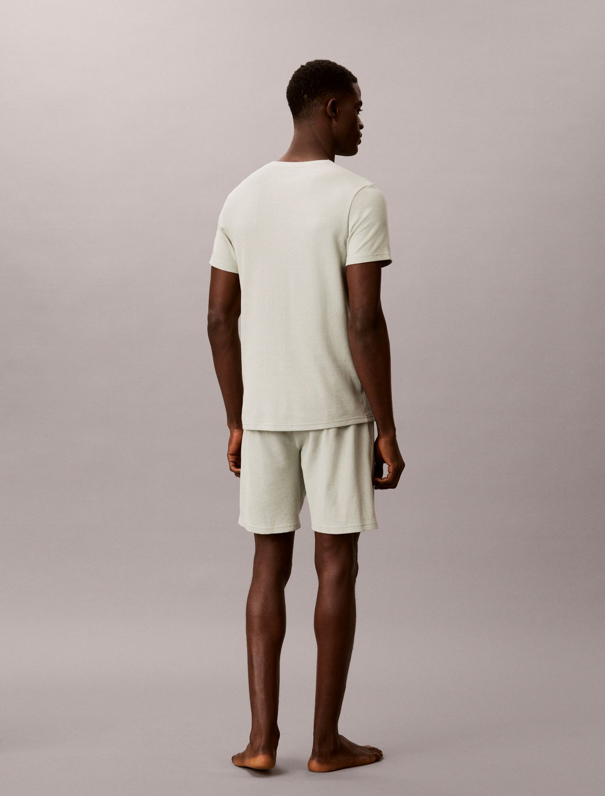 Calvin Klein Waffle Knit Sleep Shorts