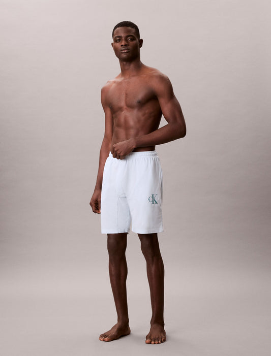 Calvin Klein Icon Cotton Stretch Monologo Sleep Shorts