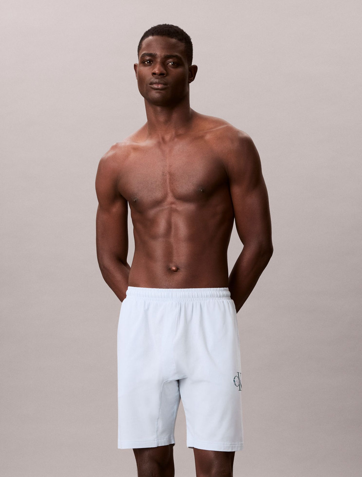 Calvin Klein Icon Cotton Stretch Monologo Sleep Shorts