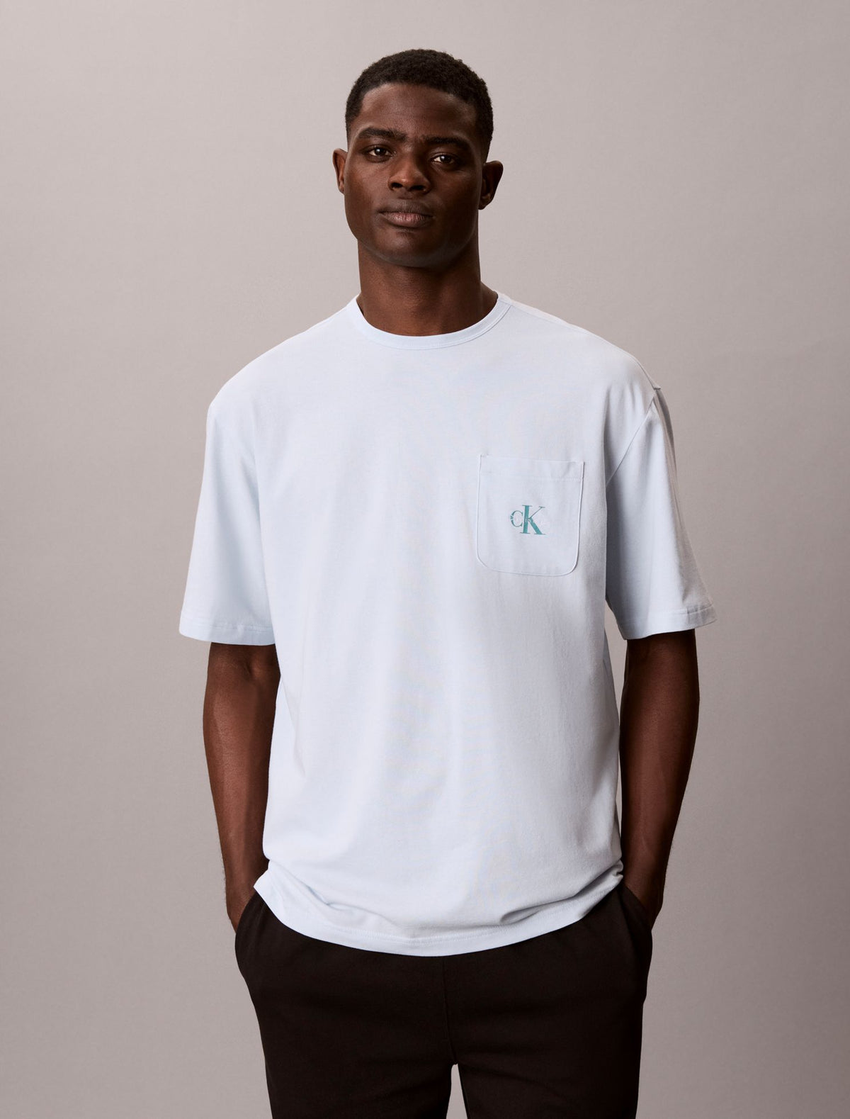 Calvin Klein Icon Cotton Stretch Monologo Sleep Tee