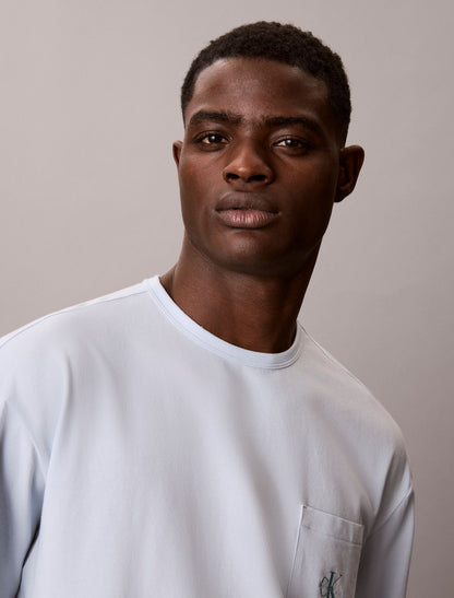 Calvin Klein Icon Cotton Stretch Monologo Sleep Tee