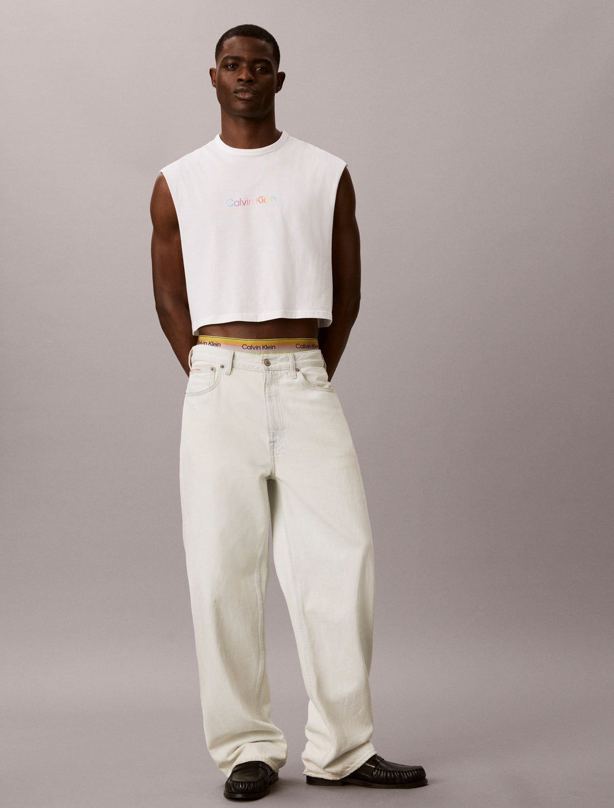 Calvin Klein Pride Crop Tank