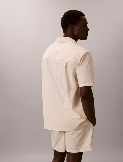 Calvin Klein Heritage Classic Cotton Poplin Sleep Shirt
