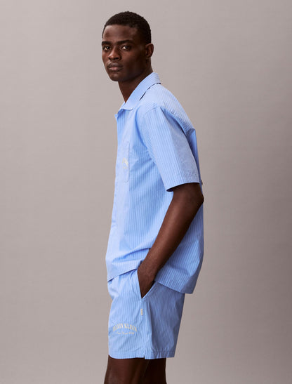Calvin Klein Heritage Classic Cotton Poplin Sleep Shorts