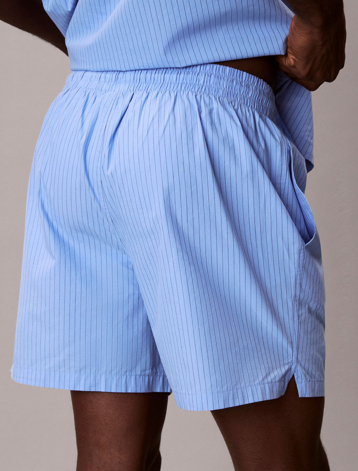 Calvin Klein Heritage Classic Cotton Poplin Sleep Shorts
