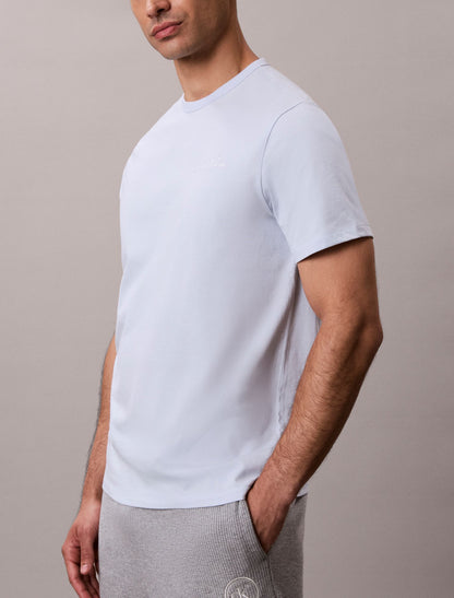 Calvin Klein Cotton Poplin Script Sleep Tee