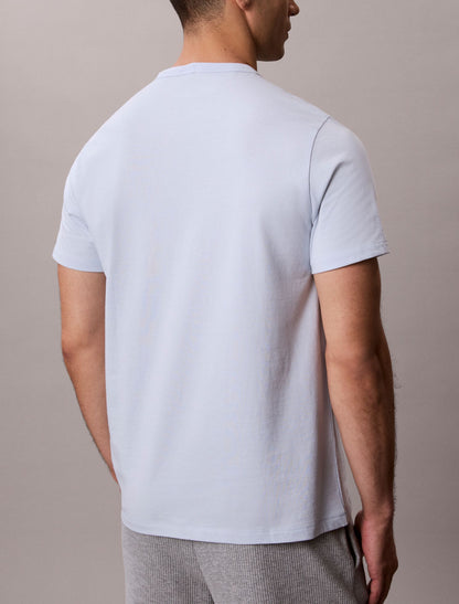 Calvin Klein Cotton Poplin Script Sleep Tee