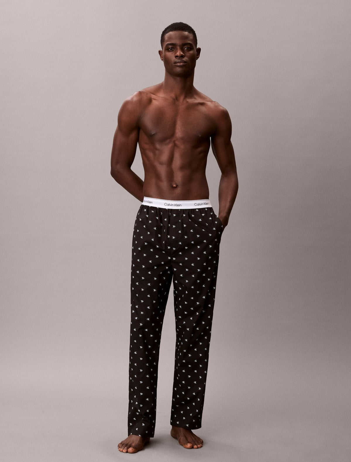 Calvin Klein Cotton Poplin Sleep Pants