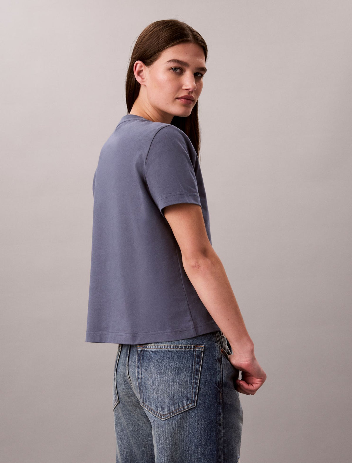 Calvin Klein Monogram V-Neck T-Shirt