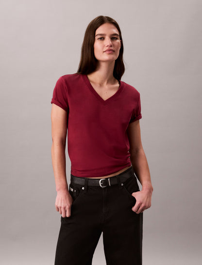 Calvin Klein Monogram V-Neck T-Shirt