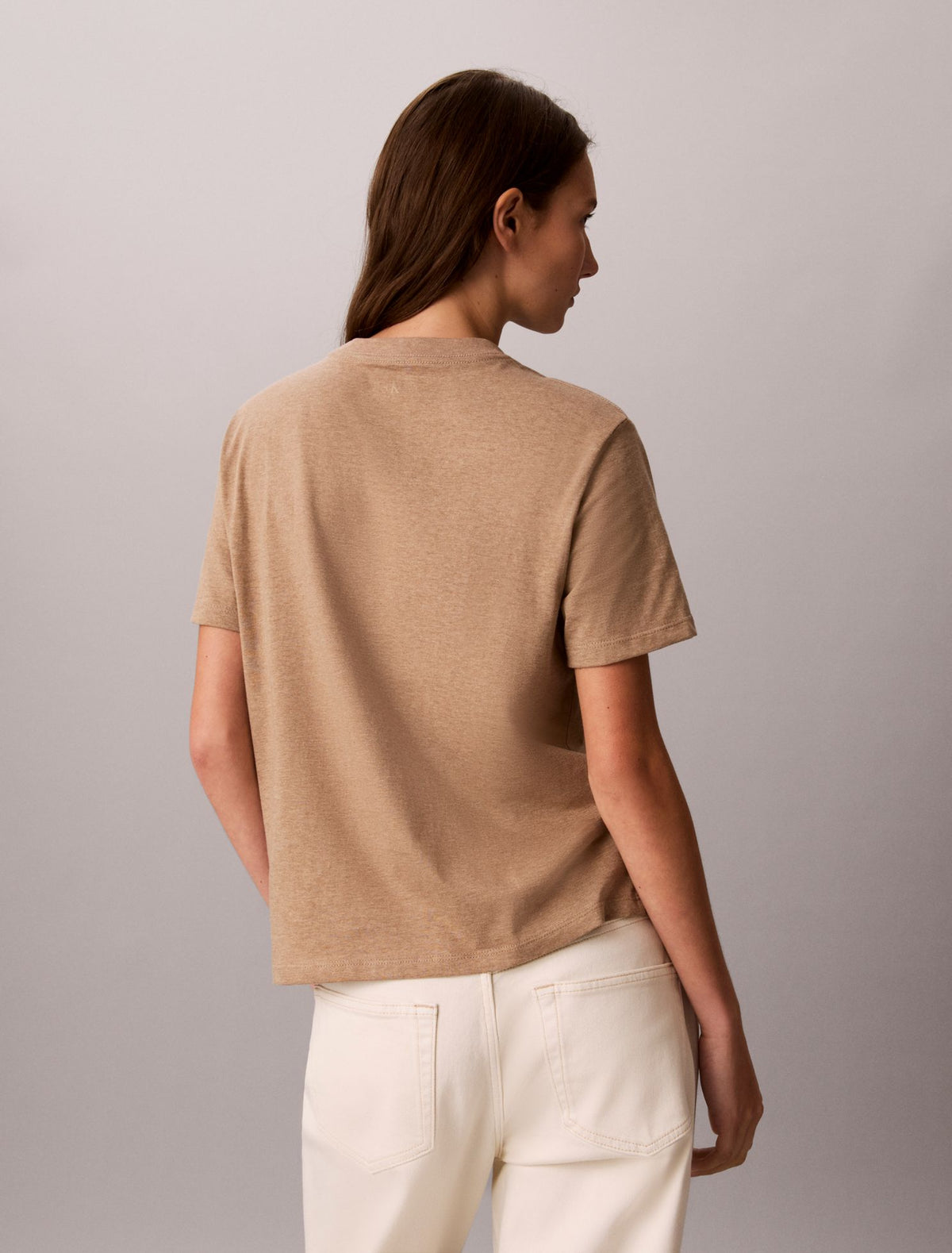 Calvin Klein Embroidered Script Logo Tee