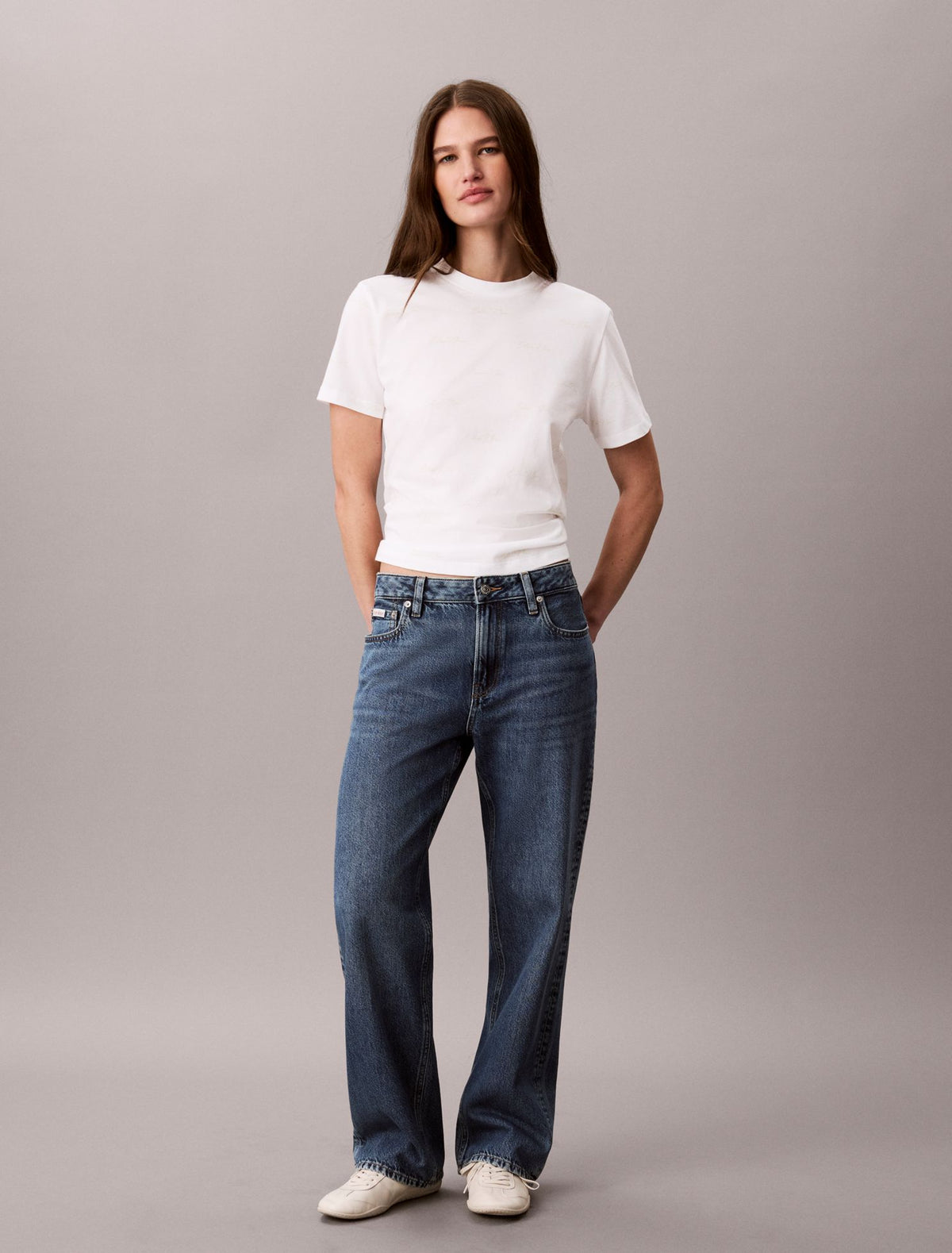Calvin Klein Allover Logo Classic Tee