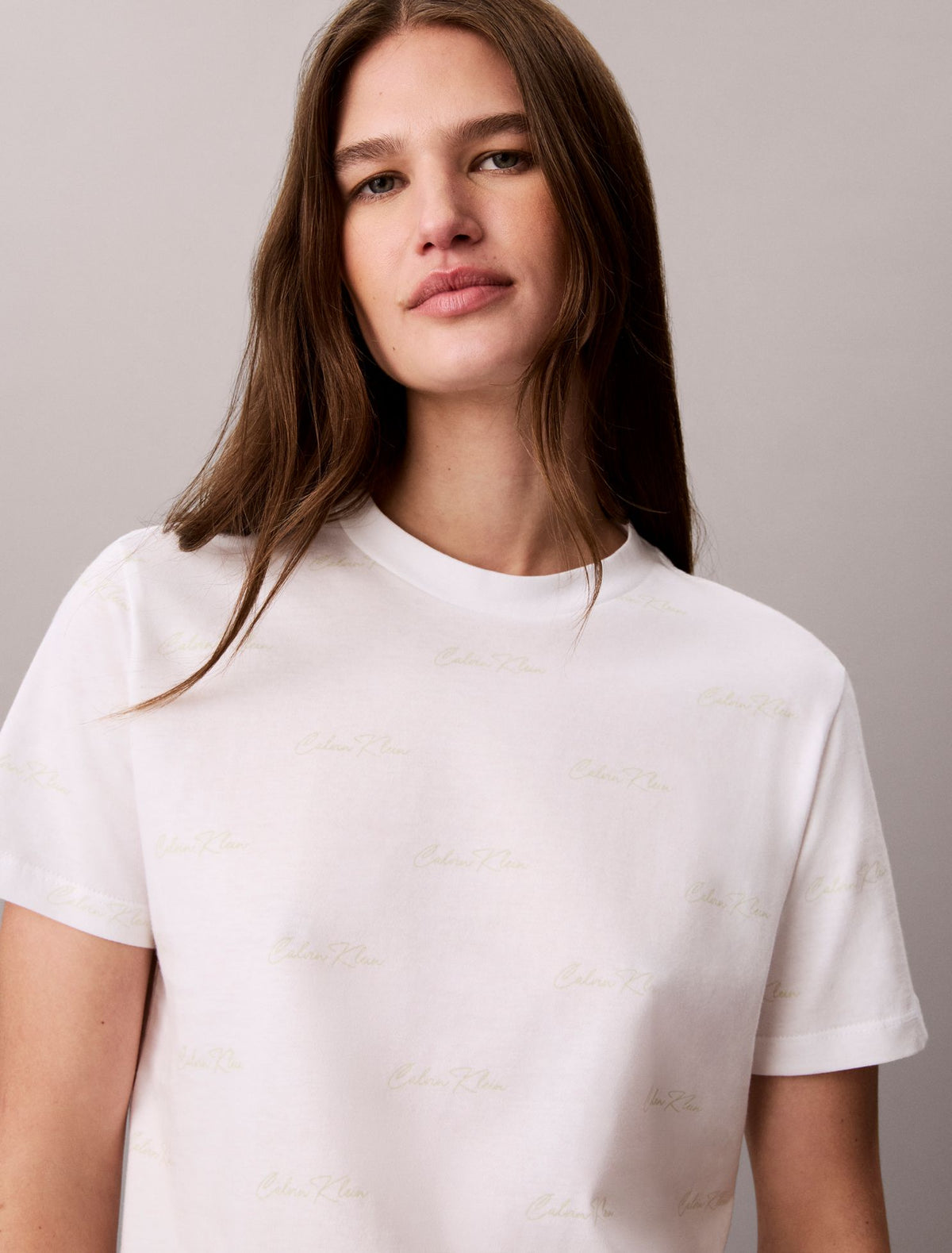 Calvin Klein Allover Logo Classic Tee