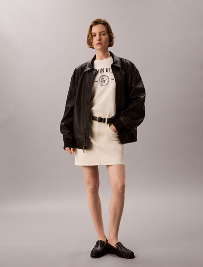 Calvin Klein Arch Varsity Logo Graphic Relaxed T-Shirt