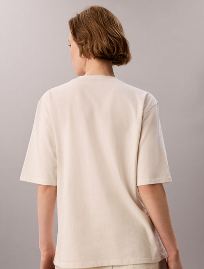 Calvin Klein Arch Varsity Logo Graphic Relaxed T-Shirt