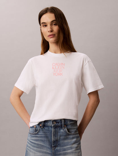 Calvin Klein CK NY Photo Graphic Boxy Tee