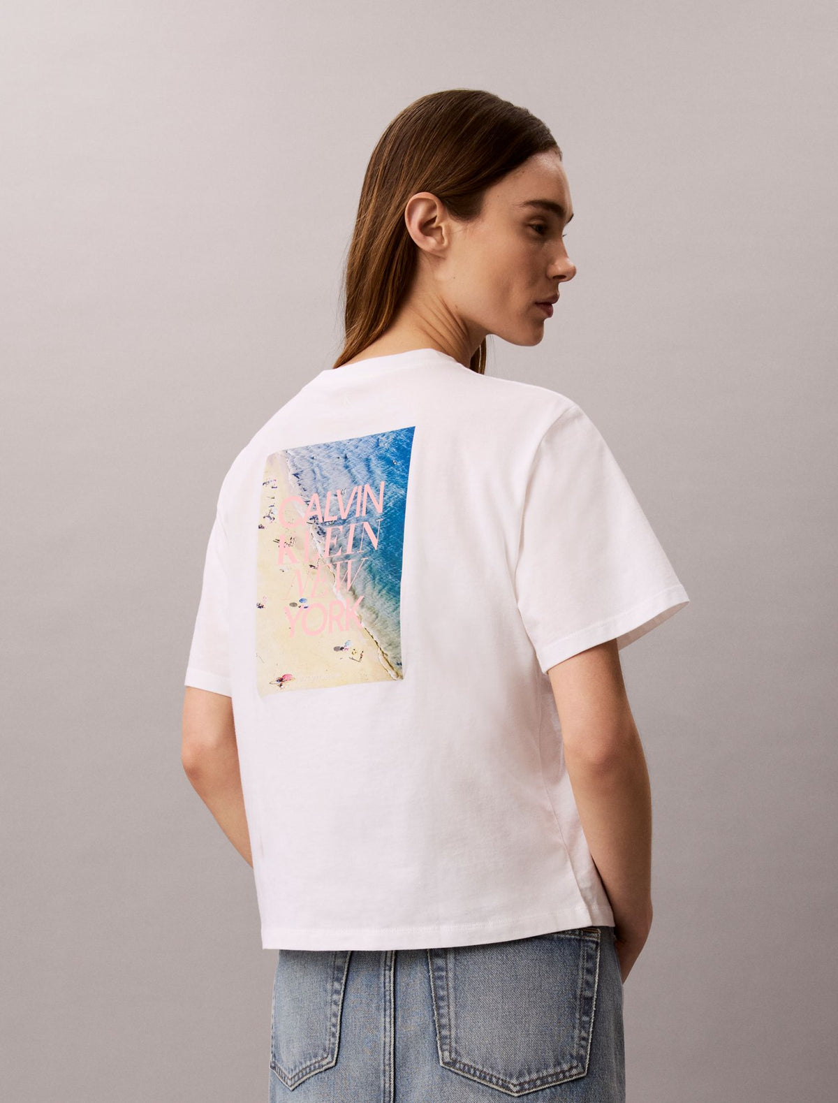 Calvin Klein CK NY Photo Graphic Boxy Tee