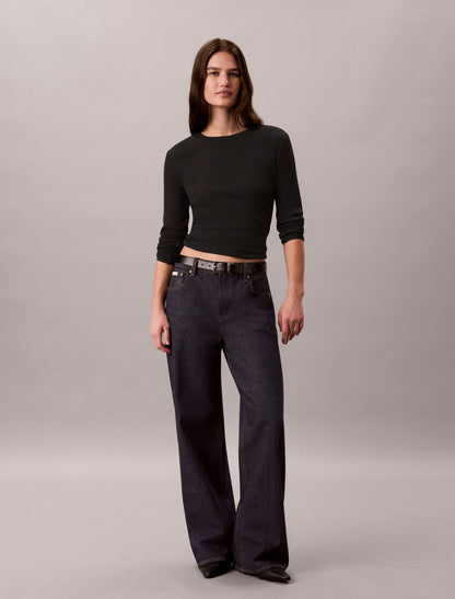 Calvin Klein Pointelle Knit Slim Tee